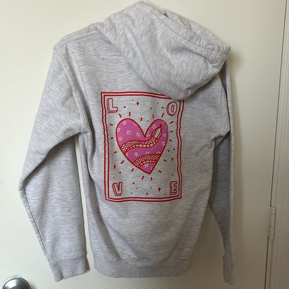 Olive & Frank Heart Card Sweater - Picture 1 of 5